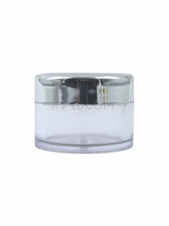 15GM San Cream Jar - With Silver Cap